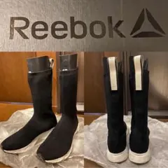 【箱付】Reebok（リーボック）ソックランナー スニーカー ブラック メンズ