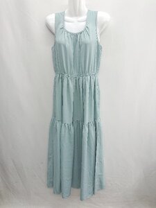 ◇ Julia boutique ロング丈 ワンピース サイズ2 ライトブルー レディース E