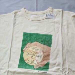 未使用 Karl Helmut. カールヘルム 　野球ボールTシャツ