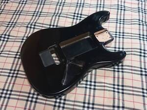 1991年製 FERNANDES FST-65 Long Scale Strato Type Body Black FRT用　フェルナンデス ストラトタイプ ボディ ブラック フロイド用