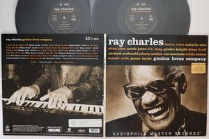 2LP Ray Charles Genius Loves Company (-180g ) PA009 PURE AUDIOPHILE US Vinyl /00660