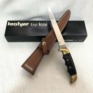 1円～ デッドストック KEASHOW 1031 OREGON U.S.A by KAI JAPAN カーショウ シースナイフ キャンプ アウトドア IW406AK_Y01KSH_60