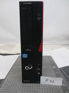 Ｆ32 　　　　Fujitsu ESPRIMO Ｄ551/Ｇ　ＨＤＤレス　スリムタイプPC　　　　　　