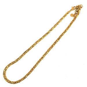クリスチャンディオール チェーン ネックレス ゴールドカラー アクセサリー ブランド小物 Christian Dior QR063-469