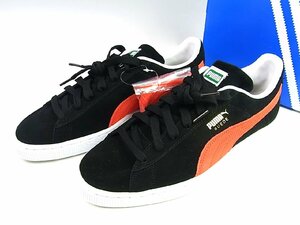 ◆未使用◆PUMA/プーマ◆スニーカー/スウェード クラシック XXI◆ブラックチェリー◆28cm◆黒/赤◆374915-37◆フルスエード◆皮革◆低反発