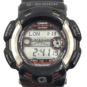 カシオ G-SHOCK ガルフマン GW-9110 デジタル 腕時計 クォーツ ファッション小物 ブラック 稼働 CASIO QR014-182