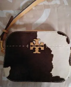 新品未使用Tory Burch カウハイド柄ショルダーバッグ