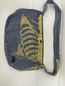 KAPITAL キャピタル ボーン ショルダーバッグ BOOK BAG BONE 中古 ■ ポリエステル