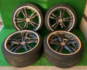 ウェッズ　マーベリック605S 19x9.5J IN37 2本　19x8.5J IN35 2本　PCD120 5H 