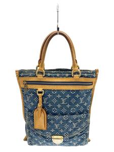 LOUIS VUITTON◆フラットショッパー_モノグラム・デニム_BLU/デニム/BLU/M95018//