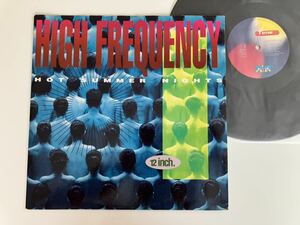 【伊Ori】HIGH FREQUENCY / Hot Summer Nights(Extended,Acapella,Radio,Inst,Dub) TIME-RECORDS ITALY TRD1213 92年Hi-NRG,EUROBEAT,