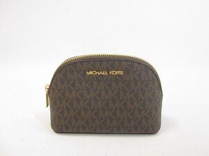 MICHAEL KORS/マイケル コース ポーチ 総柄 メイクポーチ レディース ブラウン