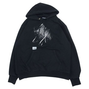 WTAPS ダブルタップス 20AW x VANS VAULT PULLOVER HOODY SWEAT MOSH PIT バンズ クロスボーン プルオーバー パーカー 02【中古】