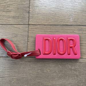 【美品】DIOR ディオール ネームタグ ラゲッジタグ カードケース 鏡 ミラー 送料185円