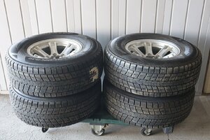 【行董】Weds KEELER ウェッズ キーラー DUNLOP ダンロップ WINTER MAXX SJ8 270/70R16 タイヤホイール 4本セット ※直引限定※ AB000BOM37