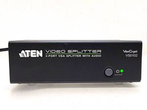 ★ R61217　ATEN　2ポート　VGA・オーディオ分配器　VS0102 ★