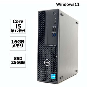 DELL optiplex 3000 第12世代 Core i5-12600 16GB SSD256GB MULTI windows11 デスクトップpc H12866