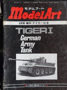 【送料無料】モデルアート増刊(No.112)　タイガー戦車　1976年