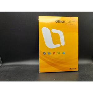 新品【旧商品】 Office 2008 for Mac ファミリー&アカデミック