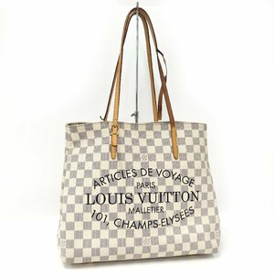 ●ルイヴィトン LOUIS VUITTON カバMM トートバッグ ダミエ・アズール N41375[Jコレ]G02TA264