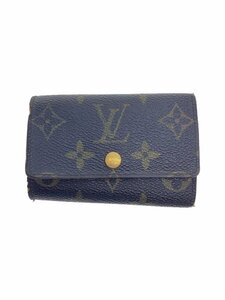 LOUIS VUITTON◆ルイヴィトン/M62630/ミュルティクレ6_モノグラム_ブラウン/キーケース/メンズ