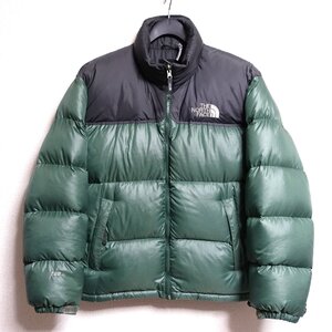 THE NORTH FACE ノースフェイス ヌプシ ダウンジャケット 700FP メンズ Mサイズ 正規品 グリーン Z2906