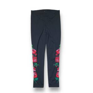 22ss COMME des GARCONS HOMME PLUS LEGGINGS PANTS size S 花の存在期 花刺繍レギンス その他ロングパンツ コムデギャルソン オムプリュス