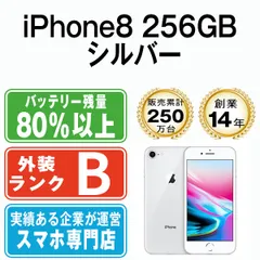 【中古】 iPhone8 64GB シルバー SIMフリー 本体 スマホ iPhone 8 アイフォン アップル apple 【送料無料】 ip8mtm734