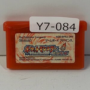 Y7-084 GBA ゲームボーイアドバンス ポケットモンスター ファイアレッド Pokemon 愛知 3cmサイズ