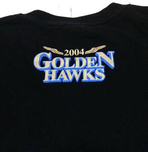 2004年 福岡ダイエーホークス ラストイヤー Tシャツ　ソフトバンク　NPB　FDH