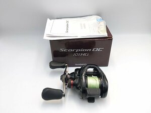 (管98103)良品 Shimano シマノ 17 スコーピオン DC 101HG ベイトリール 左ハンドル バス ロックフィッシュ