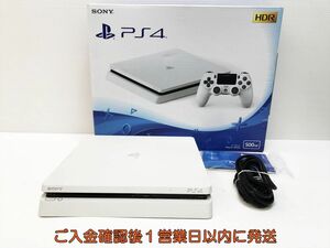 【1円】PS4 本体 セット 500GB ホワイト SONY PlayStation4 CUH-2200A 初期化/動作確認済 FW10.01 G06-158yk/G4