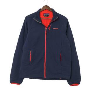 patagonia パタゴニア ナノエアジャケット アウトドア ネイビー (メンズ M) 中古 古着 A1834