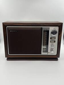 アンティーク　SONY　アナログ　FM/AM　2BANDS　ICF-9740　ラジオ 