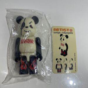 内袋未開封 MEDICOMTOY BE@RBRICK ベアブリック ARTIST タケヤマノリヤ メルヘン ロック パンダ 100% シリーズ2