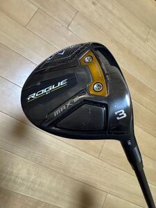 3W キャロウェイ ROGUEローグ ST MAX D フェアウェイウッド VENTUS for Callaway 5 - R ヘッドカバーなし