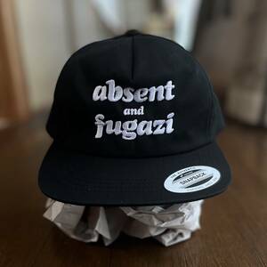 FUGAZI absent USA コラボ キャップ 帽子 スナップバック USインディーズブランド supreme セントマイケル nirvana カートコバーン