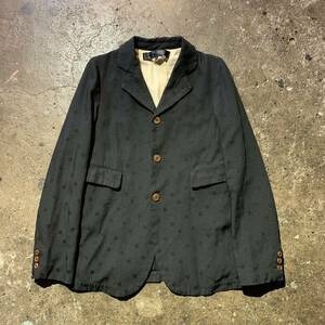 COMME des GARCONS COMME des GARCONS 13AW ポルカドット ポリ縮3Bジャケット RL-J041 AD2013 コムコム コムデギャルソン