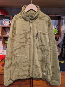 NEW！ BRIXTON ブリクストン フリース カモ柄 S サイズ 新品 SALE セール！ アメカジ プルオーバー 半額以下！ プルオーバー patagonia