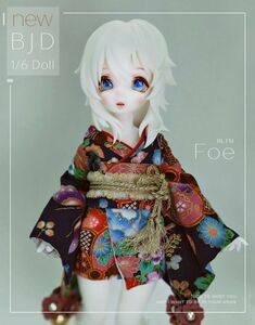 ★球体関節人形★ 妖精 Foe 少女 BJD 1/6 27.5cm カスタムドール 人形 本体のみ 素体 ノーメイクアップ D328