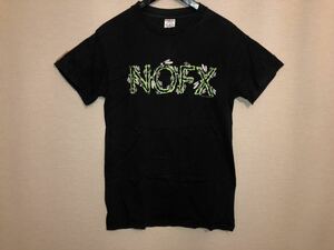 NOFX Tシャツ サイズS ブラック ノーエフエックス バンド 蝿 フライ パンク スプリング メロコア 2002 ビンテージ USED古着 即決 希少 オフ