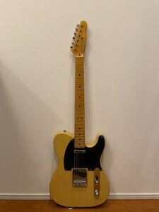 【美品】○Fender JAPAN TELECASTER エレキギター テレキャスター Custom Squier MADE IN JAPAN U031808 1円～