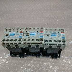 三菱　MITSUBISHI　SD-Q11　電磁接触器　MAGNETIC CONTACTOR 　3個まとめ売り　 D-30