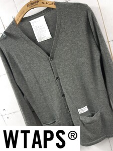 SALE！売り切り！WTAPS カシミヤ混 カーディガン WAY OF LIFE ダブルタップス ニット 