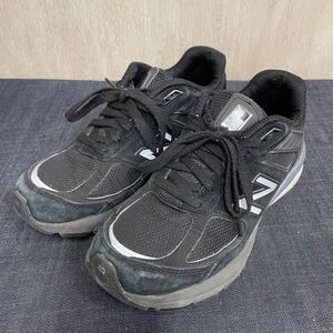 【NEW BALANCE】ニューバランス★ローカットスニーカー W990 シューズ MADE IN USA W990BK5 23.5cm 01