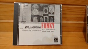 FUNKY　ジーン・アモンズ　輸入盤 CD 中古　ジャッキー　マクリーン　ケニー　バレル