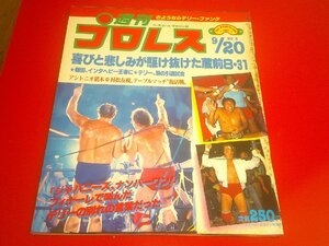 週刊プロレス NO.8 1983/9/20：テリー・ファンク引退試合