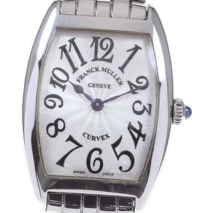 フランクミュラー FRANCK MULLER 1752QZDP トノー カーベックス クォーツ レディース _837835