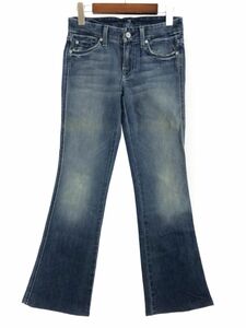 7 FOR ALL MANKIND セブン フォー オール マンカインド ブーツカット デニムパンツ size26/ブルー ■■ ☆ ebb9 レディース