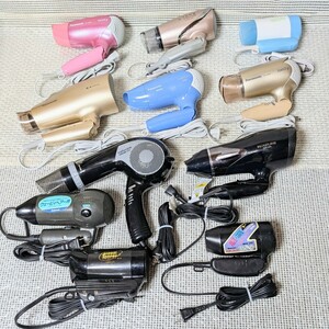 ヘアドライヤー 11点まとめ Panasonic nanoe EH-CNA5A パナソニック ナノイー/ionity EH-NE28 パナソニック イオニティ ほか 動作確認済